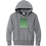 McGinn Elementary 'Repeat Mcginn' Youth Core Fleece Pullover Hooded Sweatshirt